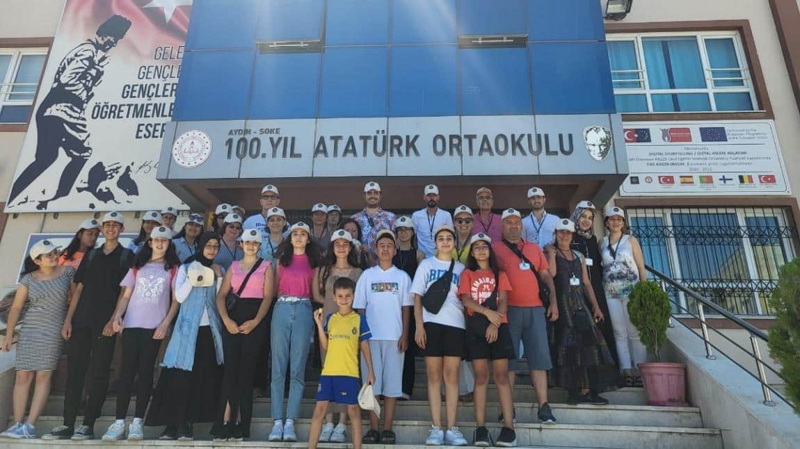 Erasmus+ Projesi Digital Storytelling Proje Ortaklarımız Türkiye'de!